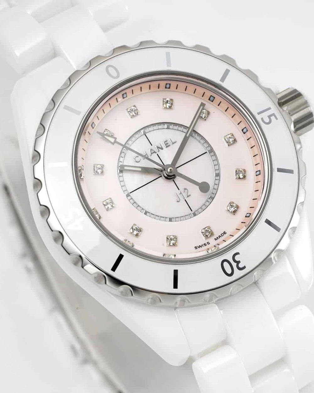 Chanel J12 Wanted De Chanel Watch, 33mm Silver Toned H5703