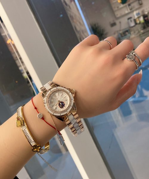 Chanel J12 Watch, 33mm Gold Toned For Women