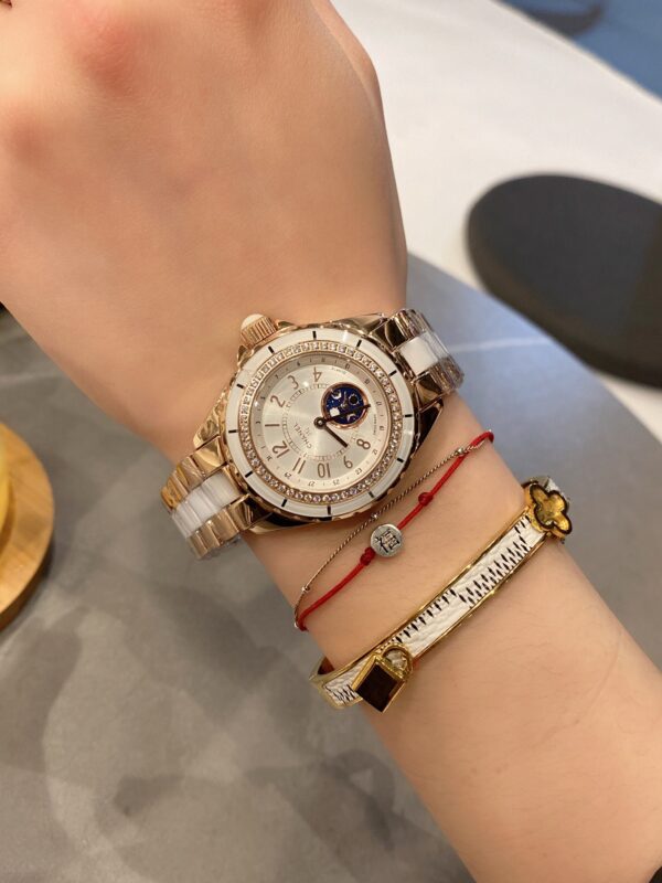 Chanel J12 Watch, 33mm Gold Toned For Women