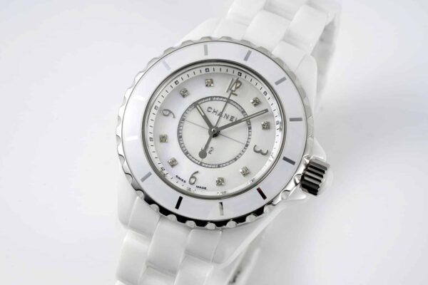 Chanel J12 Watch, 33mm Silver Toned H5703