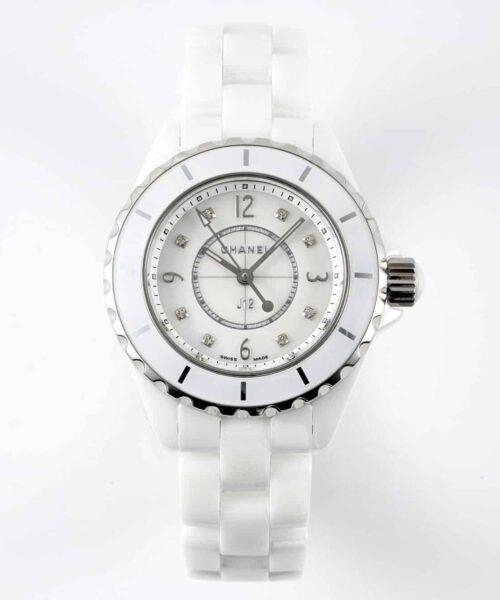 Chanel J12 Watch, 33mm Silver Toned H5703
