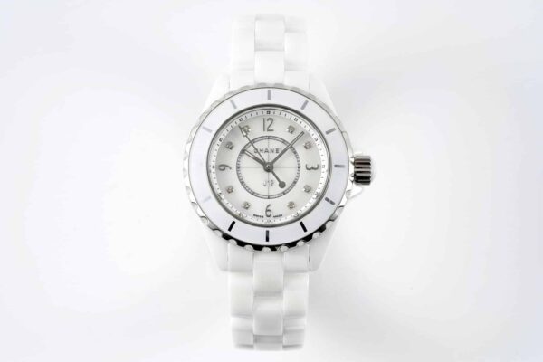 Chanel J12 Watch, 33mm Silver Toned H5703