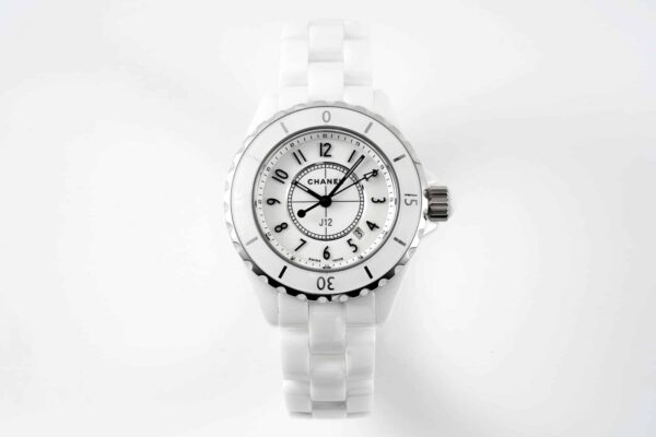 Chanel J12 Watch Caliber, 33mm Silver Toned H5703