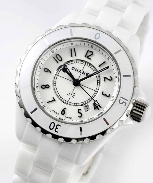 Chanel J12 Watch Caliber, 33mm Silver Toned H5703