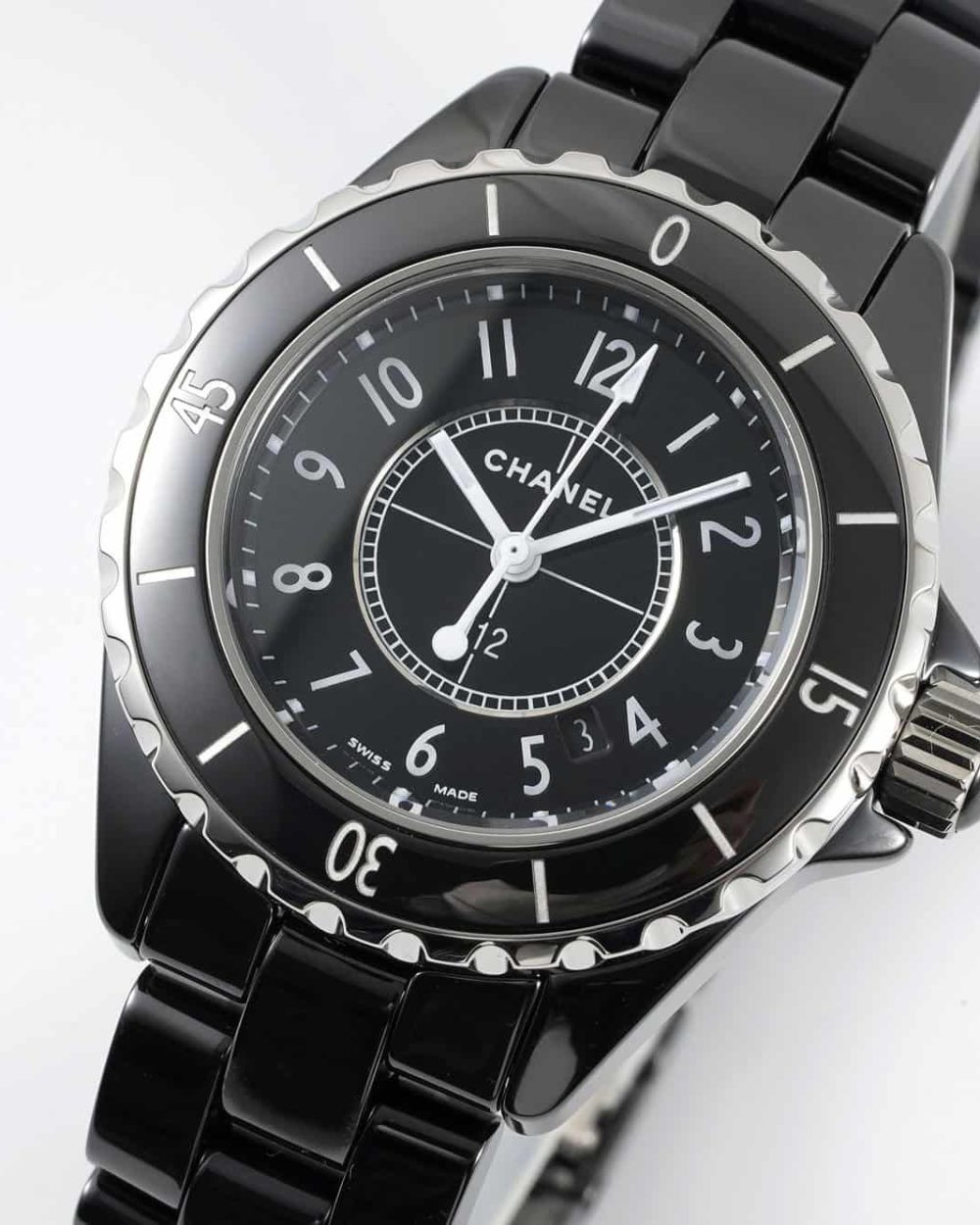 Chanel J12 Watch Caliber, 33mm Silver Toned H5703