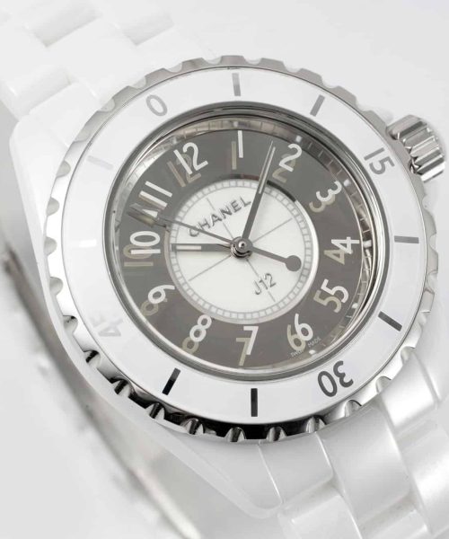 Chanel J12 Watch Caliber, 33mm Silver Toned H5703