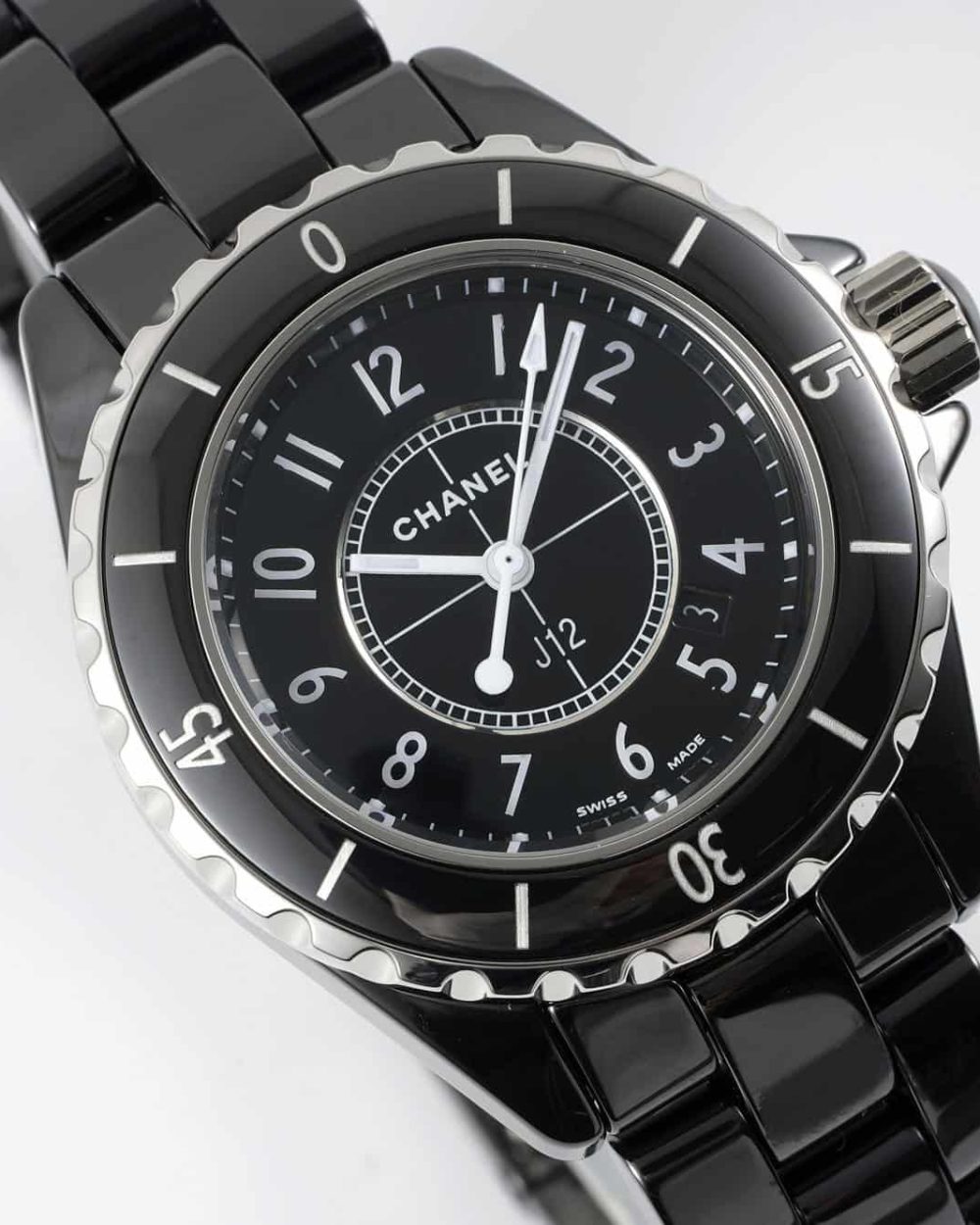 Chanel J12 Watch Caliber, 33mm Silver Toned H5703