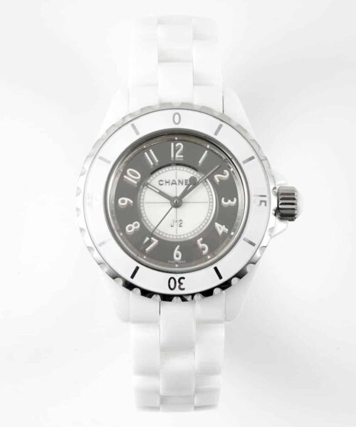 Chanel J12 Watch Caliber, 33mm Silver Toned H5703