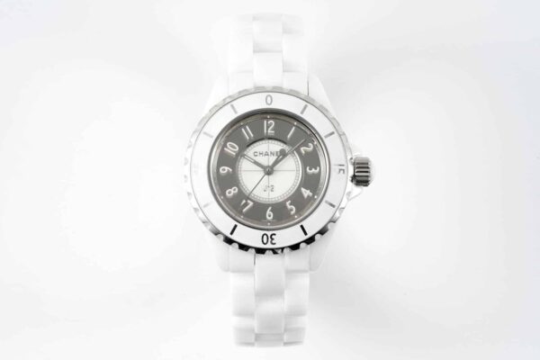Chanel J12 Watch Caliber, 33mm Silver Toned H5703