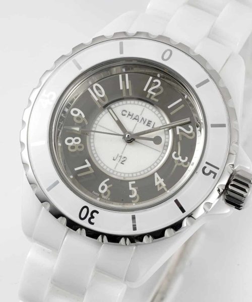 Chanel J12 Watch Caliber, 33mm Silver Toned H5703