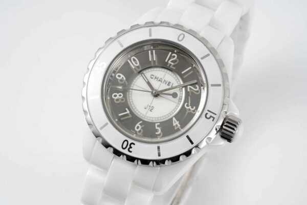 Chanel J12 Watch Caliber, 33mm Silver Toned H5703