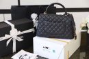 [REP 1:1] Chanel Large Flap Bag With Top Handle Black For Women, Women’s Handbags, Shoulder And Crossbody Bags 11in/28cm A92991