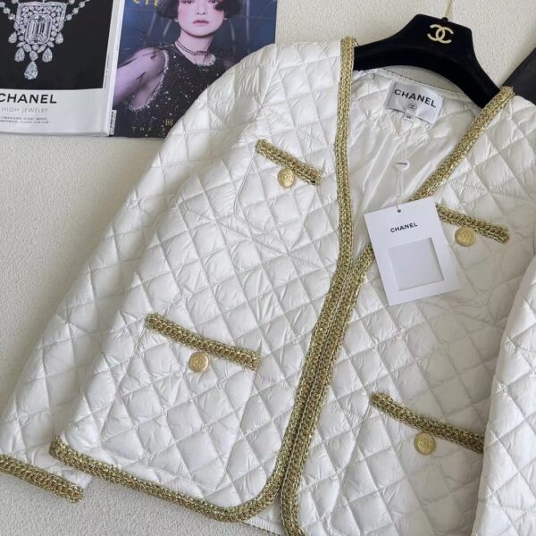 Chanel Love Moschino Jacket White For Women