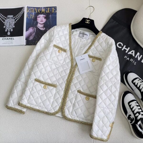 Chanel Love Moschino Jacket White For Women