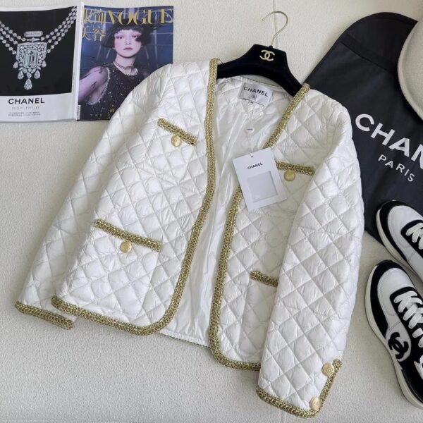 Chanel Love Moschino Jacket White For Women