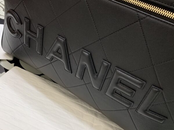 [REP 1:1] Chanel Maxi Bowling Bag Black For Women 45cm / 17.7in