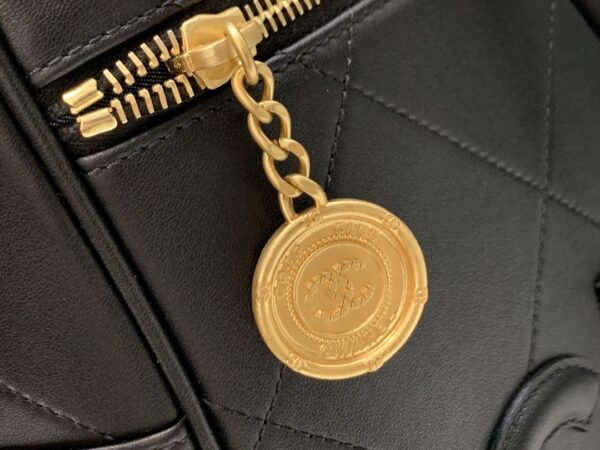 [REP 1:1] Chanel Maxi Bowling Bag Black For Women 45cm / 17.7in