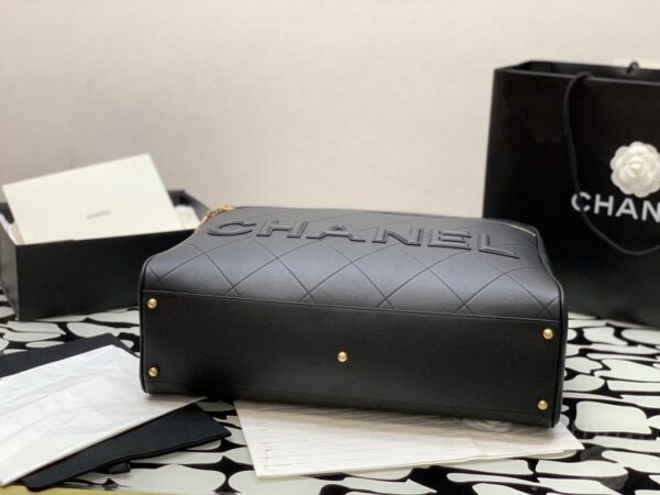[REP 1:1] Chanel Maxi Bowling Bag Black For Women 45cm / 17.7in