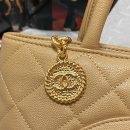 [REP 1:1] Chanel Medallion Tote Gold Hardware Caviar Yellow For Women, Women's Handbags, Shoulder Bags 11.8in/30cm