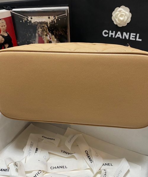 [REP 1:1] Chanel Medallion Tote Gold Hardware Caviar Yellow For Women, Women's Handbags, Shoulder Bags 11.8in/30cm
