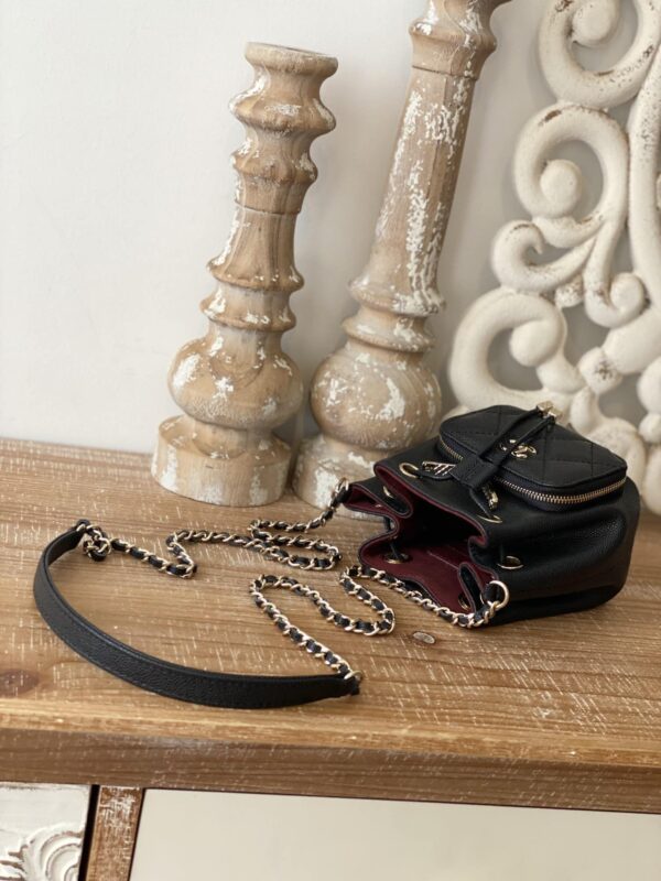 [REP 1:1] Chanel Mini Bucket Bag With Strap Black For Women, Women's Bags 4.9in/12.5cm
