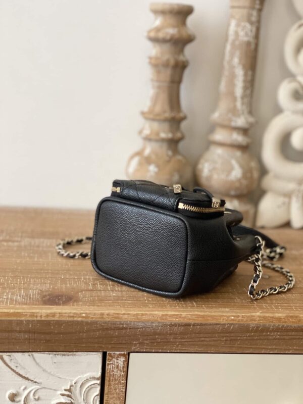 [REP 1:1] Chanel Mini Bucket Bag With Strap Black For Women, Women's Bags 4.9in/12.5cm