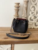 [REP 1:1] Chanel Mini Bucket Bag With Strap Black For Women, Women's Bags 4.9in/12.5cm