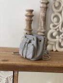 [REP 1:1] Chanel Mini Bucket Bag With Strap Gray For Women, Women's Bags 4.9in/12.5cm
