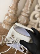 [REP 1:1] Chanel Mini Bucket Bag With Strap White For Women, Women's Bags 4.9in/12.5cm AP2913 B05052 10601