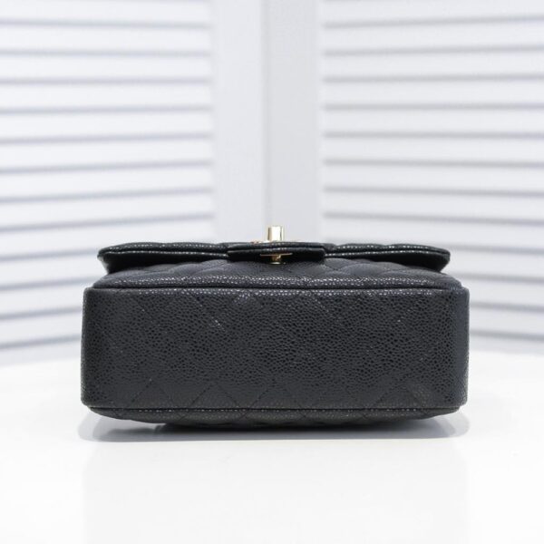 [REP 1:1] Chanel Mini Flap Bag Black For Women 7.8in/20cm A69900