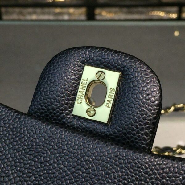 [REP 1:1] Chanel Mini Flap Bag Caviar Black For Women, Women's Bags, Shoulder And Crossbody Bags 6.7in/17cm A35200