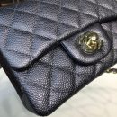 [REP 1:1] Chanel Mini Flap Bag Caviar Black For Women, Women's Bags, Shoulder And Crossbody Bags 6.7in/17cm A35200