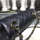[REP 1:1] Chanel Mini Flap Bag Caviar Black For Women, Women's Bags, Shoulder And Crossbody Bags 6.7in/17cm A35200