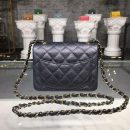 [REP 1:1] Chanel Mini Flap Bag Caviar Black For Women, Women's Bags, Shoulder And Crossbody Bags 6.7in/17cm A35200