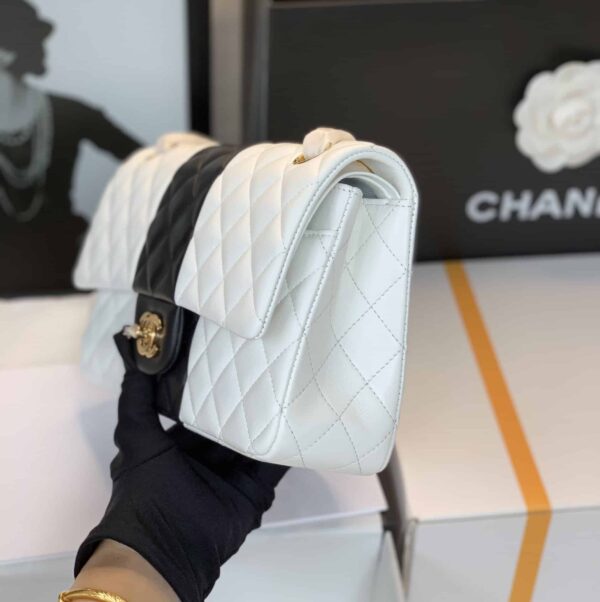 [REP 1:1] Chanel Mini Flap Bag White For Women 9.8in/25cm