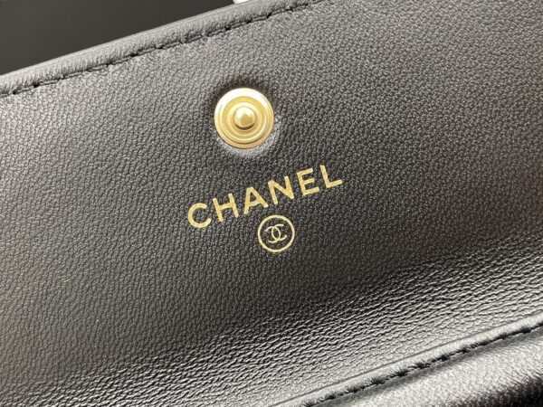 [REP 1:1] Chanel Mini Handle Pearl Black For Women 12cm / 4.7in