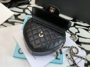 [REP 1:1] Chanel Mini Heart Bag Black For Women 7in/18cm AS3191 B07958 94305