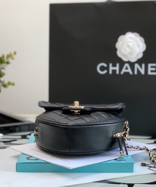 [REP 1:1] Chanel Mini Heart Bag Black For Women 7in/18cm AS3191 B07958 94305