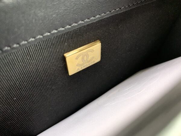 [REP 1:1] Chanel Mini Top Handle Bag Black For Women 20cm / 7.9in