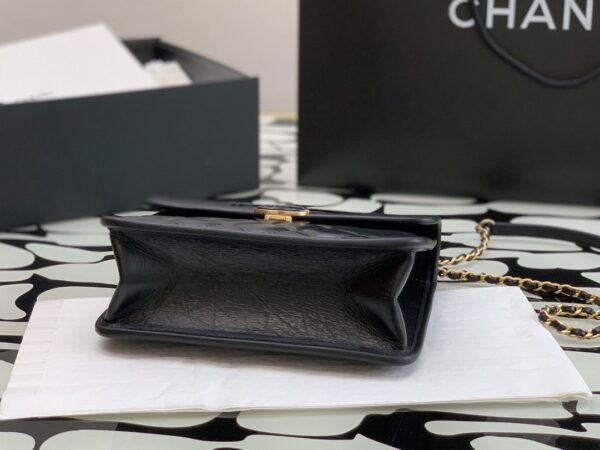 [REP 1:1] Chanel Mini Top Handle Bag Black For Women 20cm / 7.9in