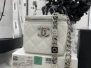 [REP 1:1] Chanel Mini Vanity Bag Black/White For Women 11cm / 4.3in