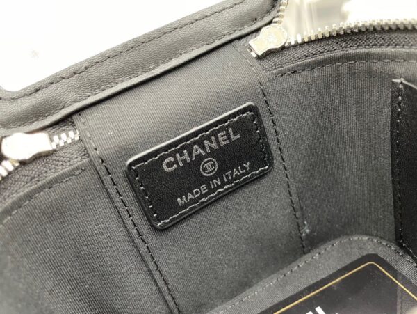 [REP 1:1] Chanel Mini Vanity Bag Black/White For Women 11cm / 4.3in