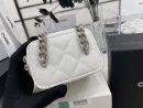 [REP 1:1] Chanel Mini Vanity Bag Black/White For Women 11cm / 4.3in