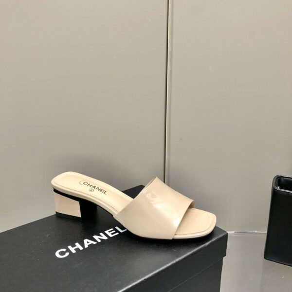 Chanel Mules Beige For Women, Women's Shoes