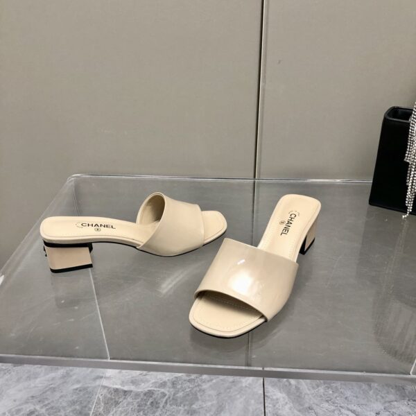 Chanel Mules Beige For Women, Women's Shoes