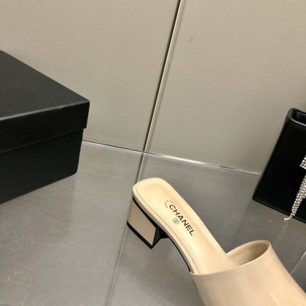 Chanel Mules Beige For Women, Women's Shoes