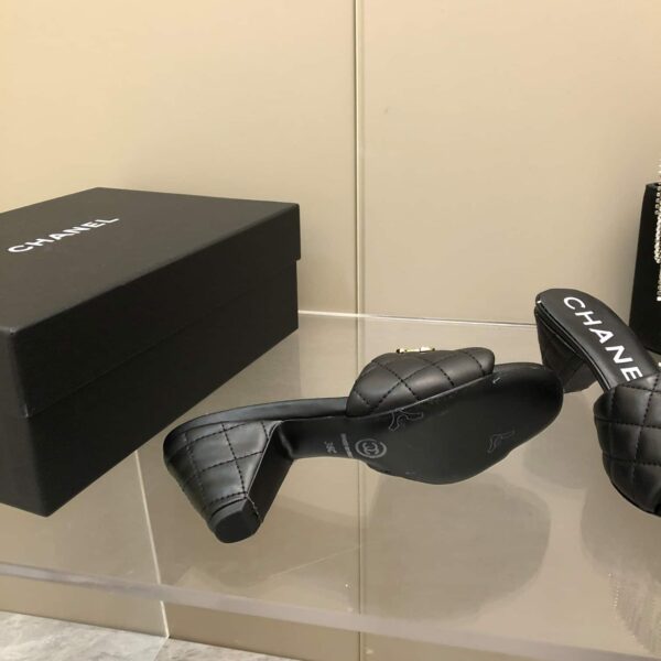 Chanel Mules Black For Women, Women's Shoes 2.4in/6.2cm G38820