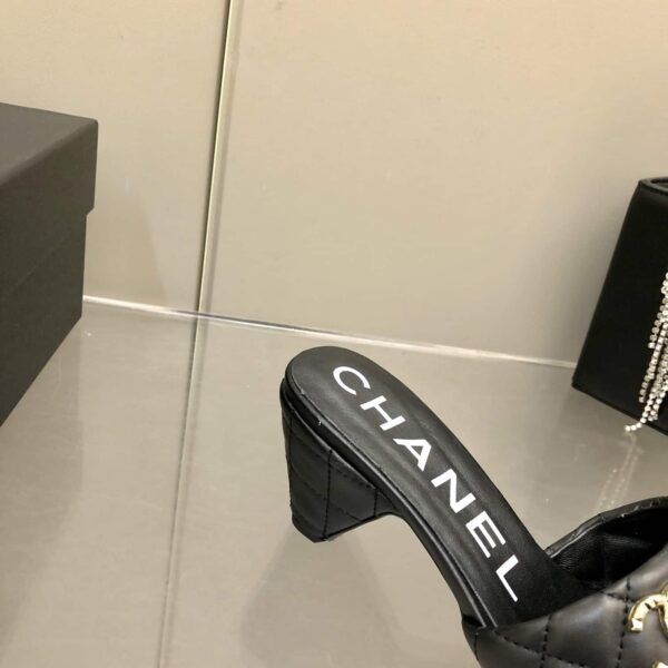 Chanel Mules Black For Women, Women's Shoes 2.4in/6.2cm G38820