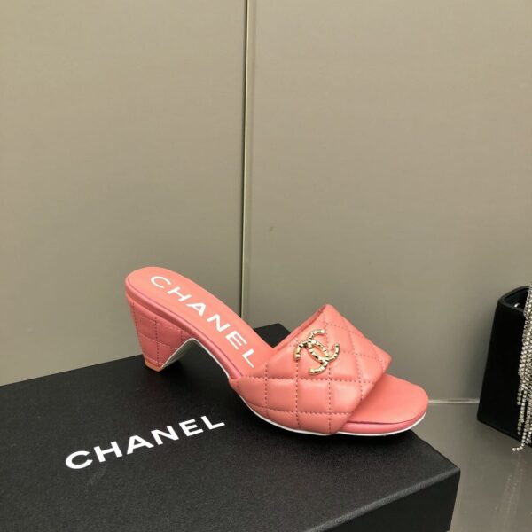 Chanel Mules Hot Pink For Women, Women's Shoes 2.4in/6.2cm G38820