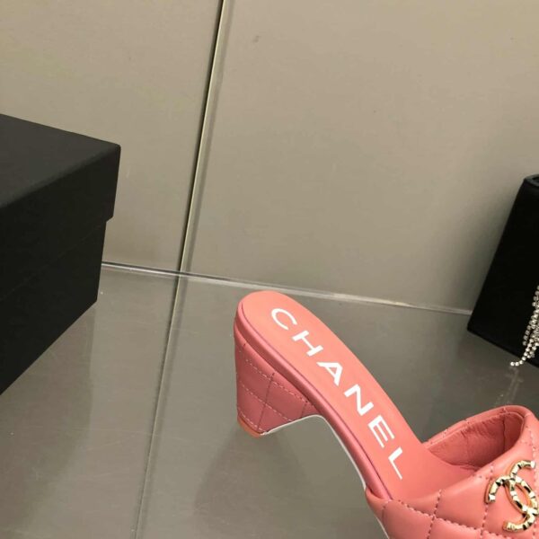 Chanel Mules Hot Pink For Women, Women's Shoes 2.4in/6.2cm G38820